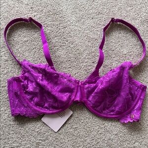 Savage X Fenty unlined lace balconette bra